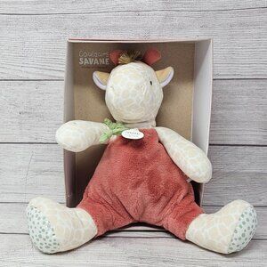 New!! Doudou et Compagnie‎ Couleurs Savane Giraffe Plush Baby Toy